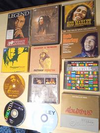 Bob Marley-Reggae collezione Cd-dvd