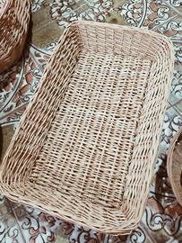 Cesta di vimini 41 cm x 26 cm