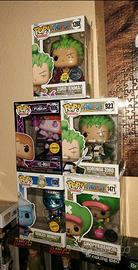 Lotto funko pop one piece he man monkey chase