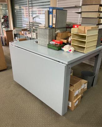 Tavolo da lavoro ARTIGIANALE in legno e formica