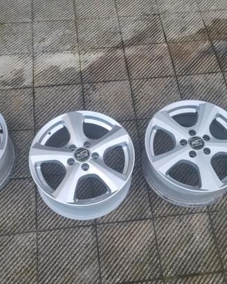 4 cerchi da 16 pollici  msw19 per Ford e Volvo