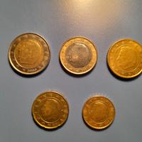 Monete re Alberto II del Belgio