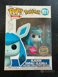 Funko Pop Pokemon Glaceon Flocked 921