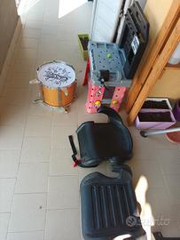 lotto seggiolino auto e giochi