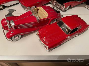 LOTTO 2 1:18 MAISTO Mercedes 500K 1936, ERTL 190SL