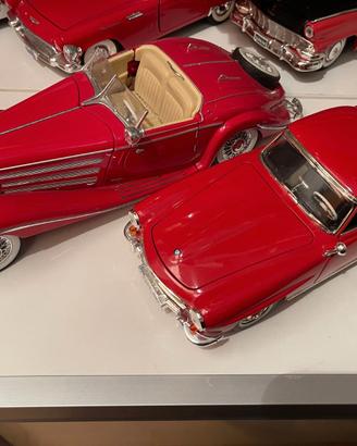 LOTTO 2 1:18 MAISTO Mercedes 500K 1936, ERTL 190SL