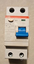Interruttore Differenziale ABB F202 AC 25A 30mA