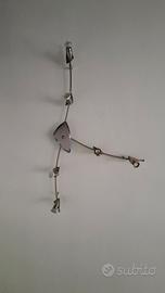 Lampadario 6 faretti