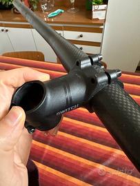 Manubrio in carbonio mtb