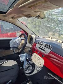 FIAT 500 ANNO 2010 ROSSA