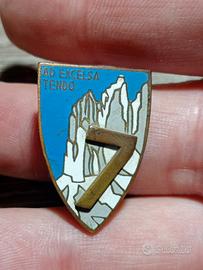 Distintivo 7° Reggimento Alpini Brigata Julia, Ad 