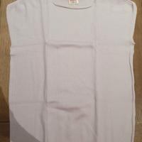 gilet girocollo senza maniche 100% lana merinos 