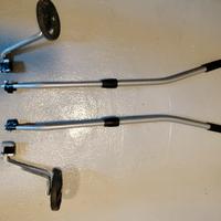 manubrio rotelle bici 