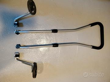 manubrio rotelle bici 