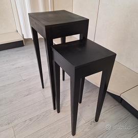 Mobiletti neri legno