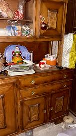Credenza / Mobile soggiorno rustic-classico in leg