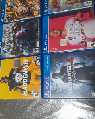 vari giochi ps4