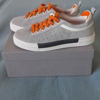 Scarpe sneakers Jarrett tg 34 scamosciate grigio