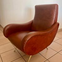 Poltrona anni 60 stile Zanuso vintage