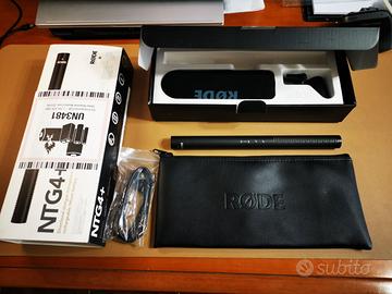 RØDE NTG4+ Microfono a Condensatore Supercardioide