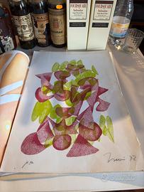 Claudio Trevi - Litografia originale 1971 - P.A.