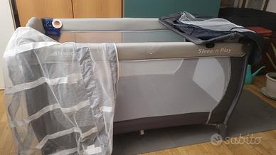 lettino pieghevole per bambini