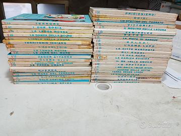 fumetti Zagor dal n. 2 al n. 74 in blocco 