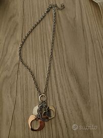collana in acciaio donna