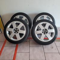 Cerchi 17” audi tt 8n mk1 gomme invernali