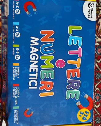 Lettere e numeri magnetici smart panda