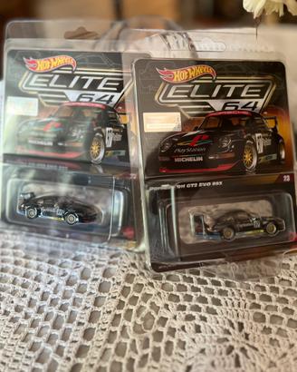 Hot wheels 2 porsche evo elite 64