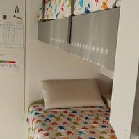 Struttura letto a castello per cameretta