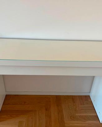 Scrivania IKEA MALM bianca 120x41 – ottime condizi