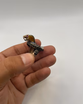 Anello in argento vitage
