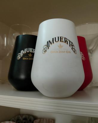 Set 3 Bicchieri Amuerte Gin Originali 