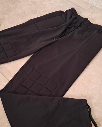 Pantaloni da calcio neri con Imbottiture  taglia L