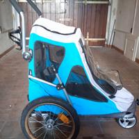 Passeggino cani per bici