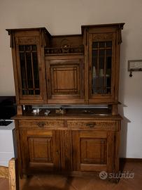 Credenza in legno ciliegio