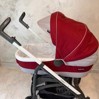 TRIO INGLESINA ZIPPY PRO ROSSO GRIGIO