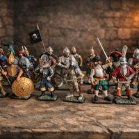 Collezione completa 24 statuette de agostini 