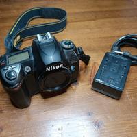 Nikon D70s con Memoria CF 1 GB e Caricabatterie