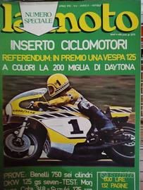 Rivista LA MOTO numero 4 anno 1976