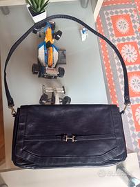 Borsetta Nera In Pelle Vintage