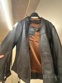 Giubbino ixon in pelle taglia xl