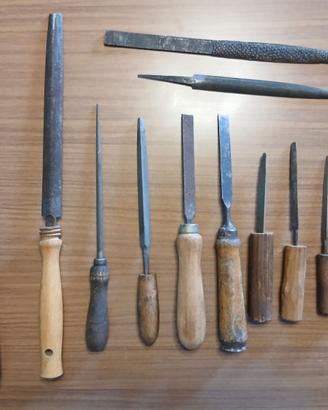 Set n. 12 Lime, Raspe e Utensili vari