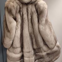 Pelliccia volpe bianca vintage