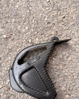 Copri pignone in carbonio cmt per ktm/husqvarna