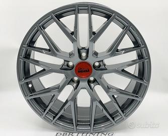 Cerchi in lega 18 MAM RS4 Palladio lucido FORD AUD