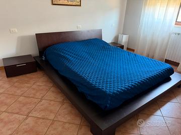 Letto design + materasso come nuovo