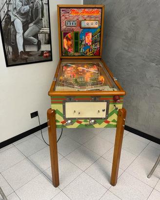 Flipper Vintage Raro "Miss Annabelle" Gottlieb